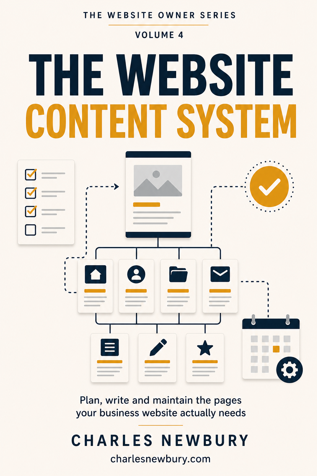 The Website Content System workbook cover